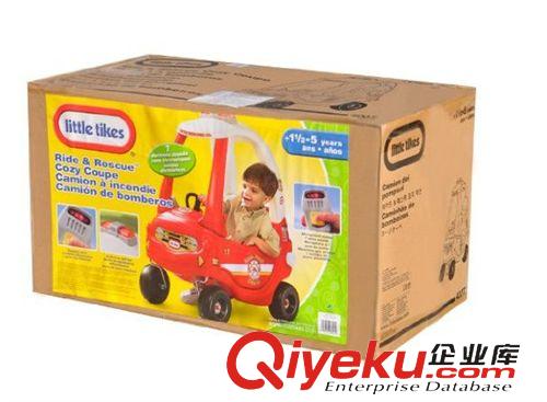 品牌專區(qū) little tikes 美國(guó)小泰克 兒童腳助力滑行車 救火隊(duì)舒適童車 400T