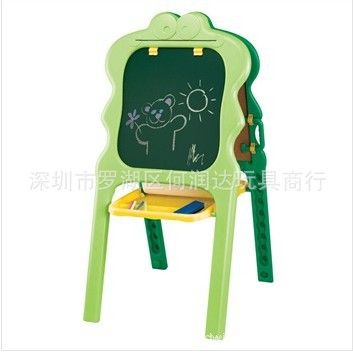 玩具類型 廠家直供Crayola 繪兒樂(lè)青蛙畫(huà)架5030 雙面帶磁性兒童多功能畫(huà)板原始圖片2