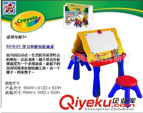 玩具類型 zp繪兒樂 Crayola 繪兒樂A-B-C學(xué)習(xí)凳 畫板5005、工廠直供