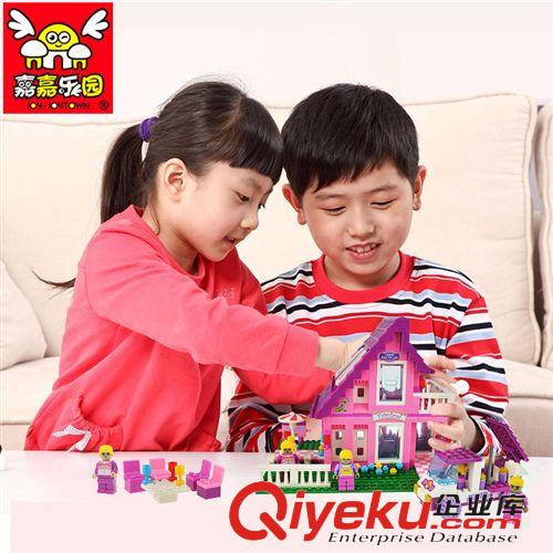 特惠專區 【禮盒裝】送禮佳品 女生益智拼裝積木 送拆件器 溫馨小屋J2812原始圖片2