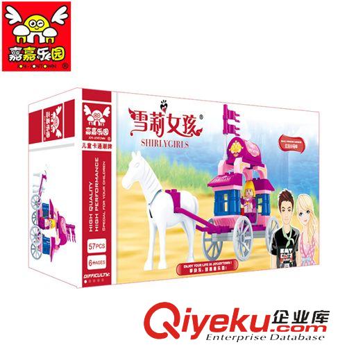 女生拼裝積木玩具 嘉嘉樂園 廠家直銷女孩玩具 積木兒童創(chuàng)意益智禮品 JJ003030原始圖片2