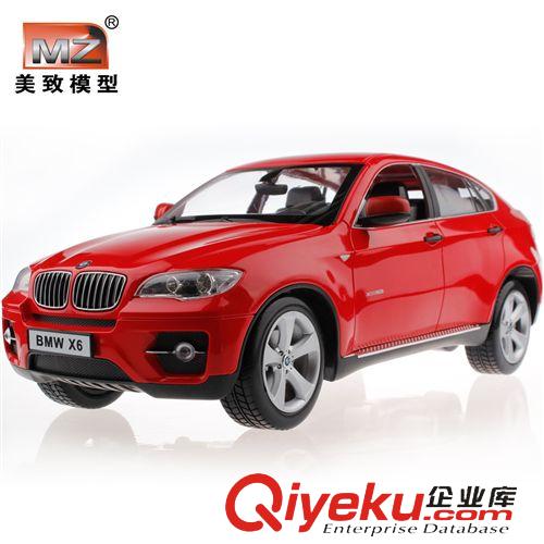 收藏車模 美致車模 仿真全新SUV寶馬BMW X6系汽車 可開門合金車模型批發(fā)原始圖片2