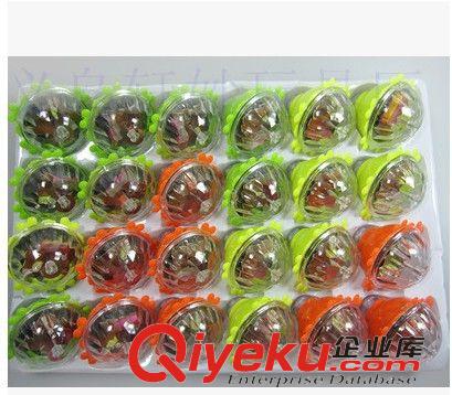 閃光玩具 廠家直銷七彩發(fā)光玩具陀螺 水晶透明閃光陀螺 摩擦陀螺 廠家批發(fā)原始圖片3