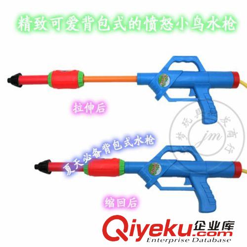 益智玩具 玩具批發(fā)大號水槍 憤怒小鳥背包水槍 玩具高壓水槍原始圖片3