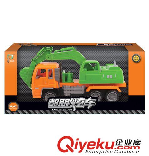 車(chē)模型 廠家直銷(xiāo) 兒童汽車(chē)玩具 都朋仿真慣性車(chē) 都朋四通遙控工程車(chē)原始圖片2