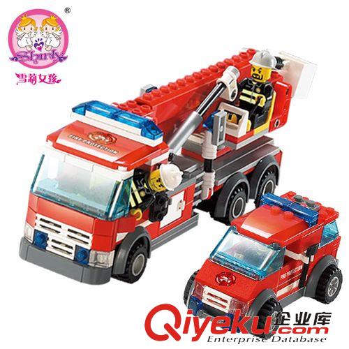 男生益智積木玩具 【爆】開學(xué)禮物 益智拼裝積木玩具車 男生開智8051原始圖片3