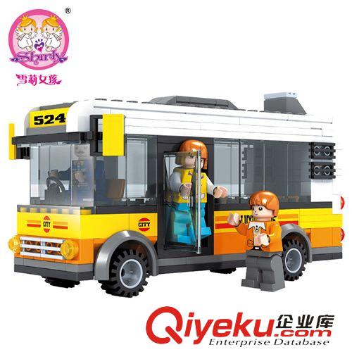 女生拼裝積木 【新品】JJ003056雪莉女孩兒童積木益智拼裝diy創(chuàng)意禮物地?cái)偀豳u原始圖片2