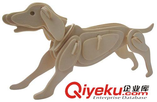 十二生肖 清強(qiáng)拓文 立體拼圖 木制拼圖 益智拼圖批發(fā) 生肖狗原始圖片2