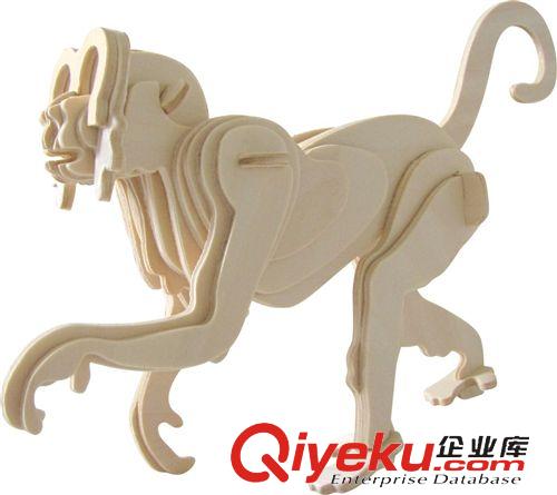 十二生肖 廠家批發(fā)業(yè)王 新型的益智玩具，由自己動(dòng)手動(dòng)腦拼裝 十二生肖猴子原始圖片3