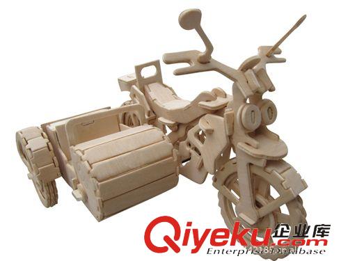 汽車系列 木制玩具模型生產(chǎn)商  三輪摩托原始圖片2
