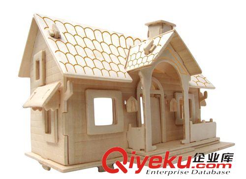 房屋建筑系列 DIY 玩具批發(fā)/木質(zhì)立體拼圖/3D木質(zhì)gf真模型/益智玩具- 摩天輪
