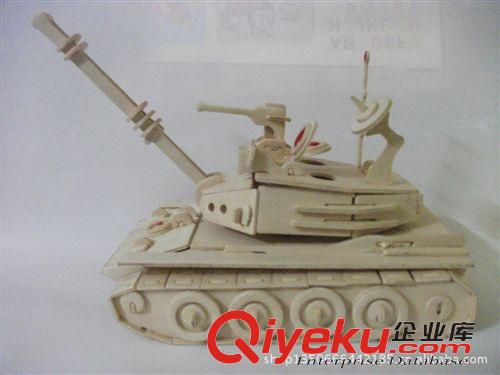 軍工系列 供應(yīng)益智玩具/立體木質(zhì)玩具/3D拼圖拼版/坦克原始圖片3