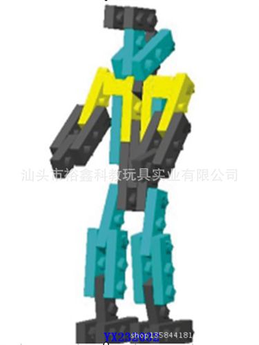 智勝拼圖 供應(yīng)金屬太陽能拼裝工程車 拼裝車模初級DIY拼裝玩具金屬拼裝
