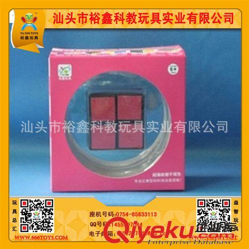 二階魔方 專業生產 廠家直銷 二階旋轉磨砂貼紙魔方 智力玩具