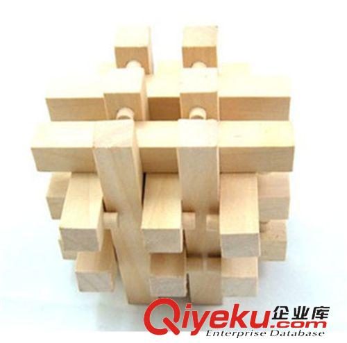  孔明鎖 解鎖  本色十八根云和孔明鎖 魯班鎖批發(fā) 解鎖、解環(huán) 成人玩具支持混批原始圖片3