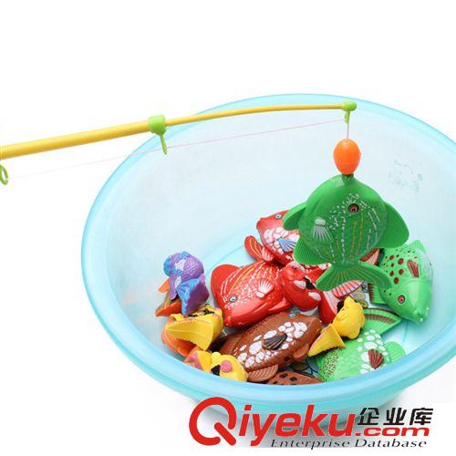 釣魚(yú)玩具 供應(yīng)12.5cm磁性仿真大魚(yú)散裝雙面立體 兒童公園釣魚(yú)地?cái)傌浽磁l(fā)原始圖片3