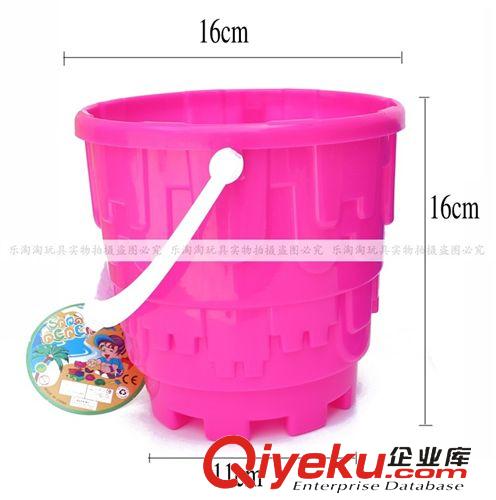 沙灘玩具 塑料釣魚水桶 沙灘桶加厚收納桶 兒童夏天戲水玩具廠家直銷批發(fā)原始圖片2
