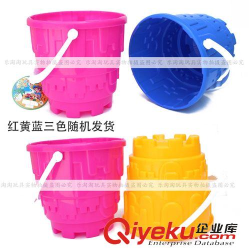 沙灘玩具 塑料釣魚水桶 沙灘桶加厚收納桶 兒童夏天戲水玩具廠家直銷批發(fā)原始圖片3