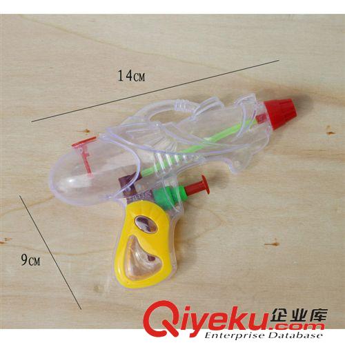 沙灘玩具 14cm透明水槍 幼兒園小朋友圣誕節創意禮品兒童玩具廠家直銷批發原始圖片2