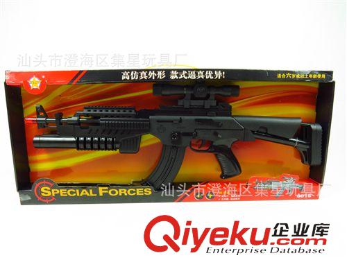 電動槍系列 集星電動八音槍 仿真玩具槍 軍事模型 澄海玩具廠家批發