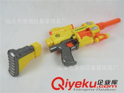 電動軟彈槍系列 集星電動軟彈槍 聲音帶燈光 紅外線 軍事模型玩具槍 電動玩具熱賣原始圖片3