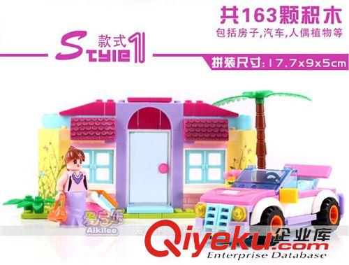 積木 巧樂童正版 拼裝積木玩具 熱賣拼插益智地攤玩具 消防噴水車30110