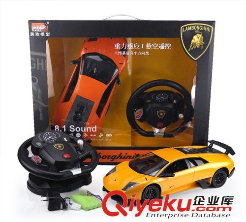 遙控系列產(chǎn)品 美致2215F蘭博基尼方向盤(pán)遙控車(chē)1:14汽車(chē)模型塑膠玩具車(chē) 一鍵啟動(dòng)原始圖片3