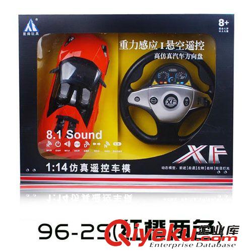 遙控系列產(chǎn)品 超tj模型玩具 蘭博基尼寶馬1:14方向盤重力感應(yīng)遙控車 LED燈光原始圖片3