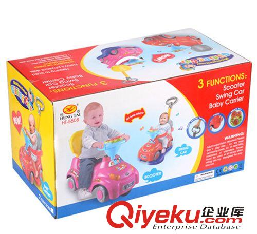 兒童童車 zp恒泰童車批發 嬰兒推車 手推車 豪華多功能 四輪助步車5508C原始圖片3