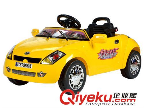 兒童童車 新款tjHT-99815四通遙控電動童車 帶燈光音樂電瓶車MP3包電原始圖片2