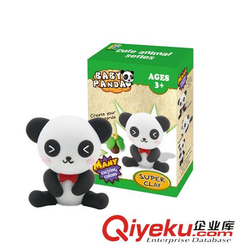 彩泥公仔 BN益智超輕粘土DIY 動物系列 BN8887-1-2-3萌萌噠熊3d塑性彩泥原始圖片3