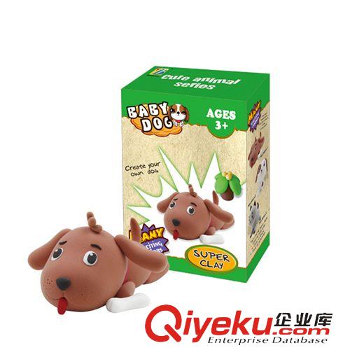 彩泥公仔 BN益智超輕粘土DIY 動(dòng)物系列 BN8893-1，-2，- 3， 狗 3d塑性彩泥原始圖片3