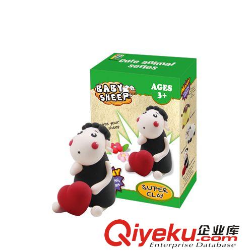 彩泥公仔 BN益智超輕粘土DIY 動(dòng)物系列 BN8891-1，-2，-3羊3d塑性彩泥