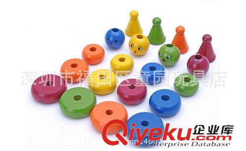 過家家玩具 兒童蒙氏數(shù)學教具木制平衡玩具蒙臺梭利教具家庭小丑天平堆搭原始圖片2