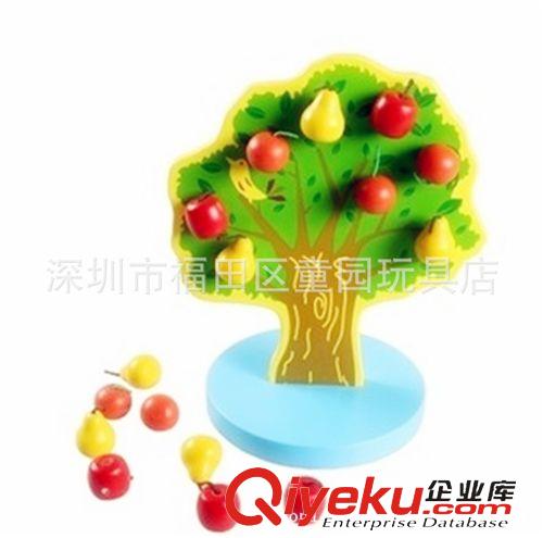 串珠/繞珠玩具 快樂果園串串樹彩色磁性水果串珠兒童益智早教玩具 串珠 玩具原始圖片3