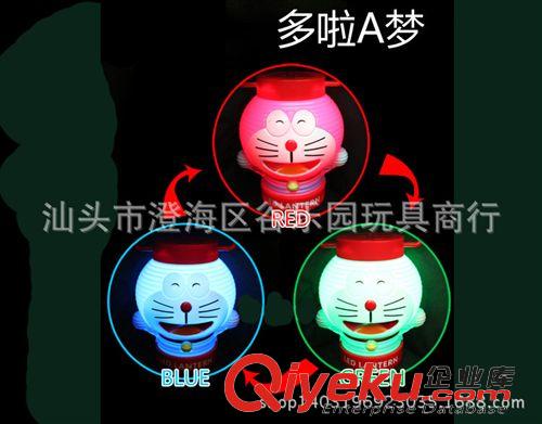 電動卡通 爆款lantern節(jié)日{(diào)zj0}禮品手提LED七彩投影閃光音樂燈籠原始圖片3