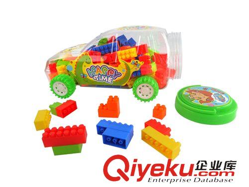 益智玩具 越野車益智類積木多色混裝數粒兒童玩具早教玩具嬰幼教具學校教育原始圖片2