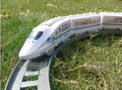  混批產品 地攤熱賣夜市必備批發和諧號電動軌道托馬斯火車頭模型玩具