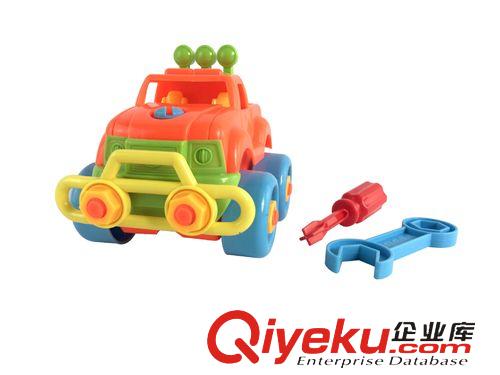 拆裝DIY 熱賣益智玩具 嬰兒幼兒兒童玩具 可拆裝益智越野車（配兩款工具）