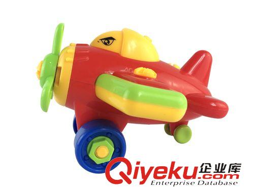 拆裝DIY 拖拉QQ拉線卡通飛機 寶寶拉繩學(xué)步玩具 益智玩具嬰兒幼兒兒童玩具
