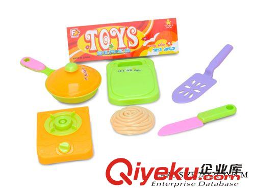 餐廚具玩具 供應(yīng)新款餐廚具 茶具套裝帶食物 兒童過家家玩具 H041520