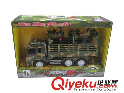 軍事模型 【供應】廠家直銷慣性軍事車模型 耐摔慣性軍花布兵車 迷彩布兵車