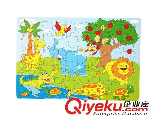 拼圖、拼板 供應熱銷益智科教玩具 可愛熊拼圖（25pcs)早教開發智力 H038715