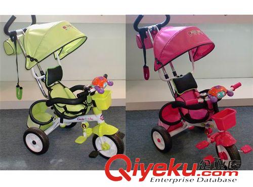 兒童三輪車 【熱銷三輪車】兒童三輪車【紅綠白3色/傘蓬/護欄/儲物籃】