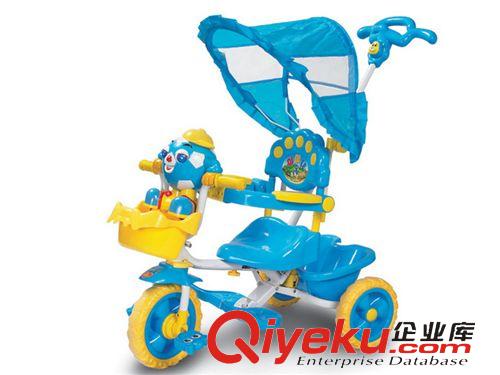 兒童三輪車 【熱銷三輪車】兒童三輪車【帶音樂燈光.遮陽可90度轉(zhuǎn)動】