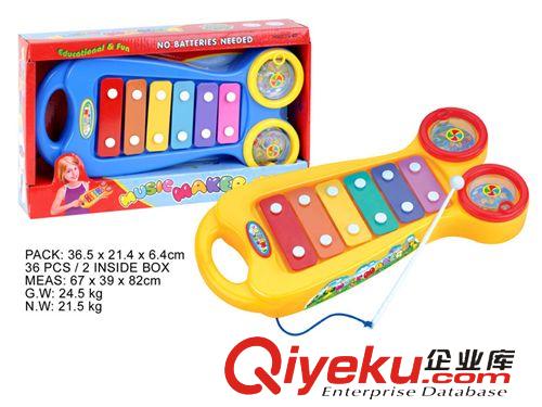 音樂玩具/兒童樂器 供應兒童樂器手敲琴 可愛塑料敲琴 早教益智音樂玩具 H029606