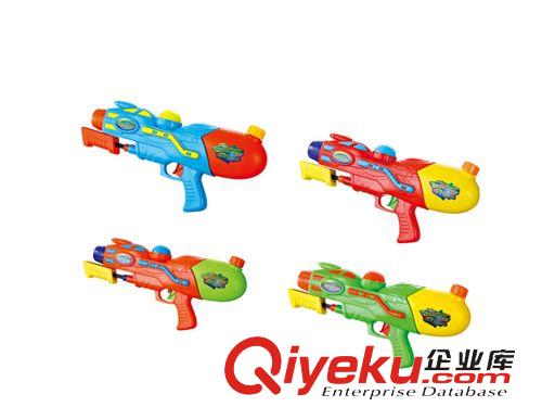 戲水玩具 【熱銷水槍】汽壓水槍【PVC袋/藍(lán)綠2色混裝】
