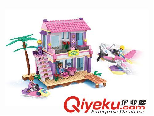 積木 供應(yīng)益智科教玩具 時(shí)尚女孩積木256PCS 兒童智力開發(fā)玩具H041807