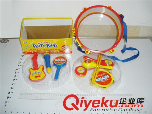 鼓類玩具 【熱銷鼓類玩具】兒童樂器套裝/10pcs【展示盒包裝】