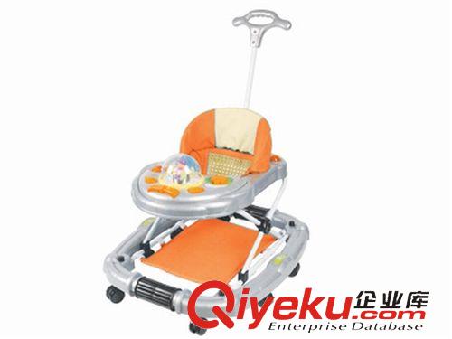 玩具學步車 供應嬰兒學步車 銀灰色旋轉燈光音樂學步車帶推手\腳墊布H032329